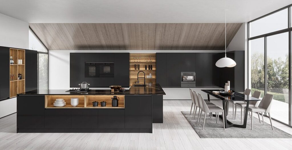 contemporary style kitchen