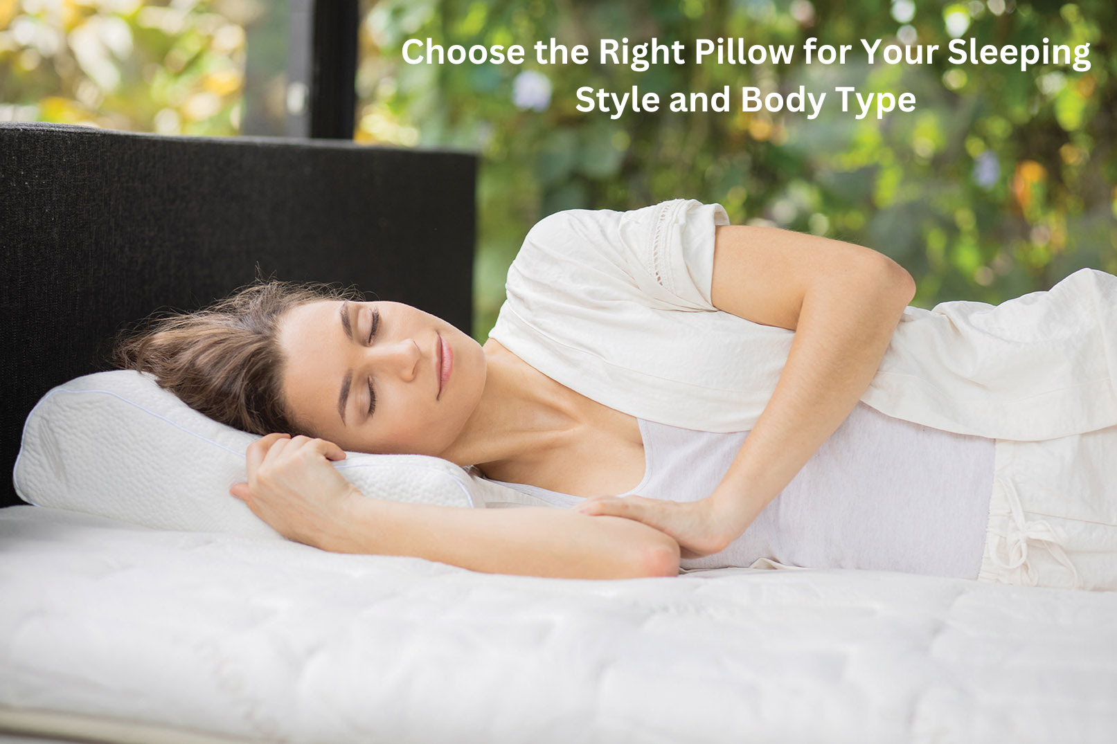 How to Choose the Right Pillow for Your Sleeping Style and Body Type